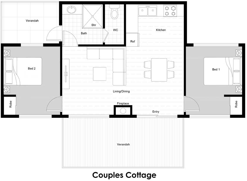 Couples Cottage