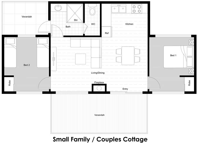 Small Family/Couples Cottage